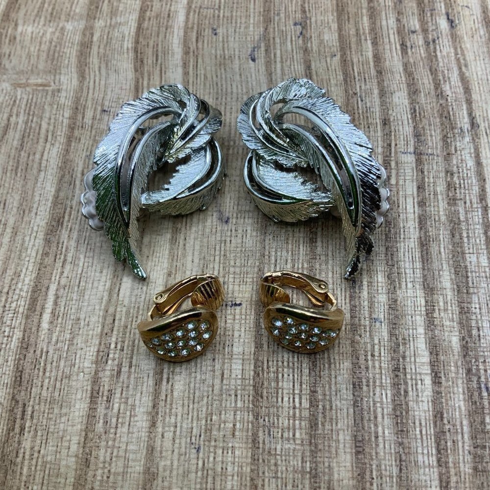 Sarah Coventry Vintage Bundle Clip On Earrings